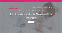 Desktop Screenshot of mothersbasket.com